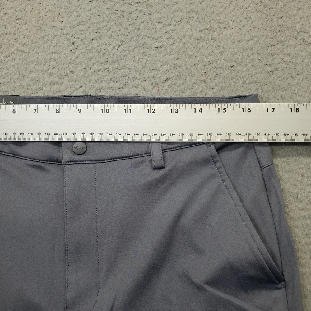 Greg Norman Golf Shorts Mens 32 Gray Play-Dry Performance Stretch Quick Dry